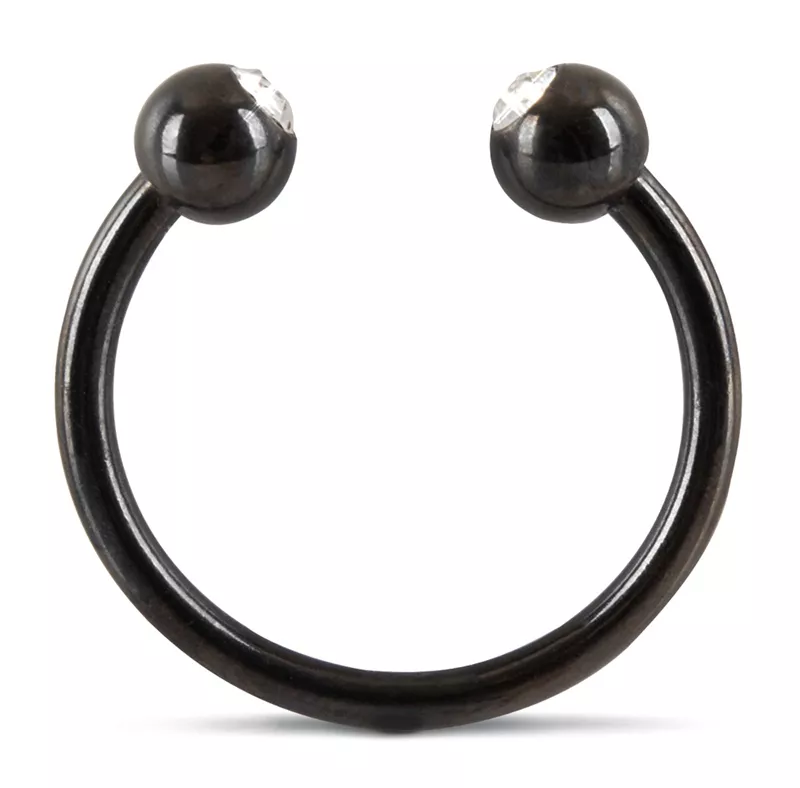 You2Toys - Anillo de glande rebelde con diamantes