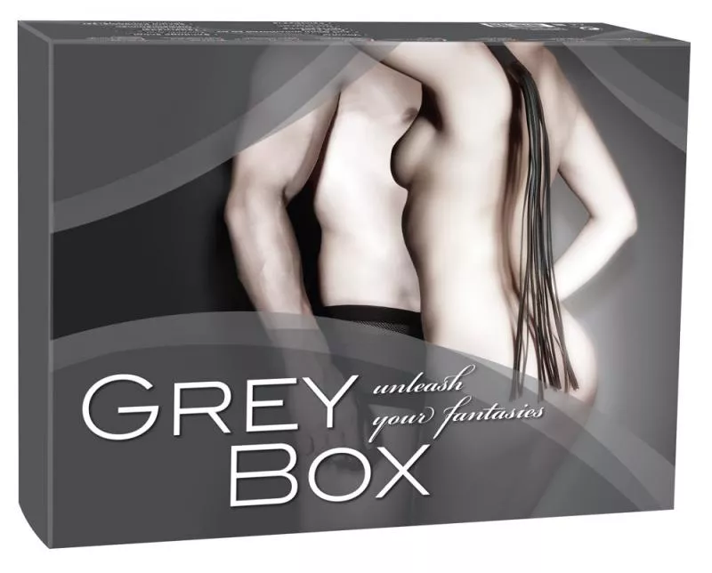 You2Toys - Caja de regalos de sumisión gris.
