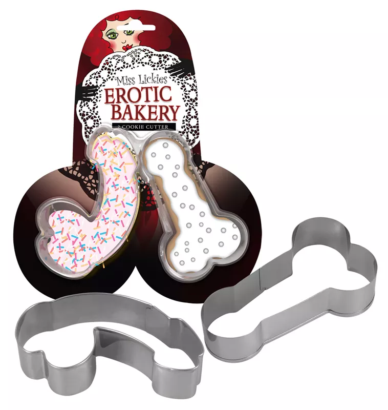 You2Toys - Cortador de galletas con forma de pene - Juego de 2