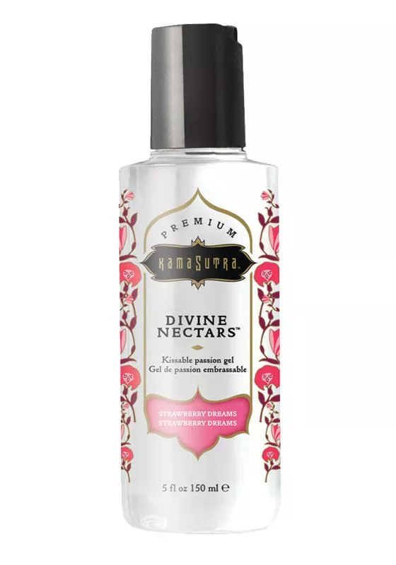 Aceite para masajes comestible Divine Nectar - Fresa