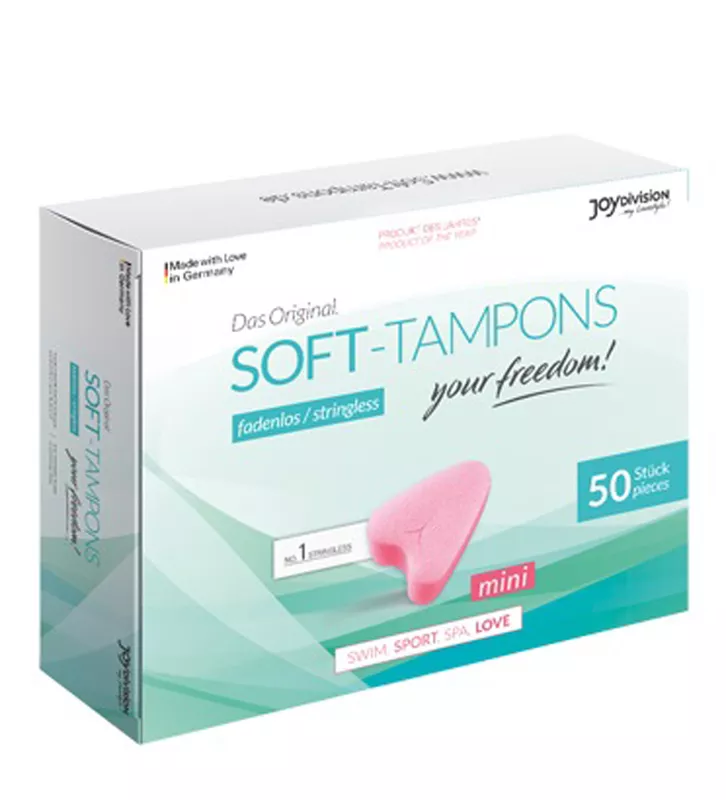Soft-Tampons Mini - 50 piezas