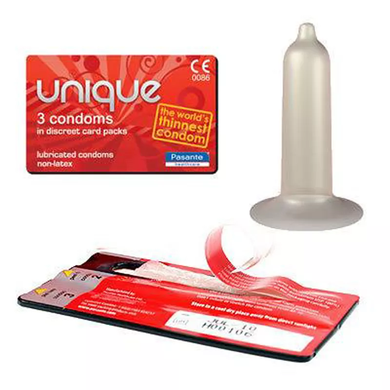 Condones Pasante Unique Latexfree 3pcs