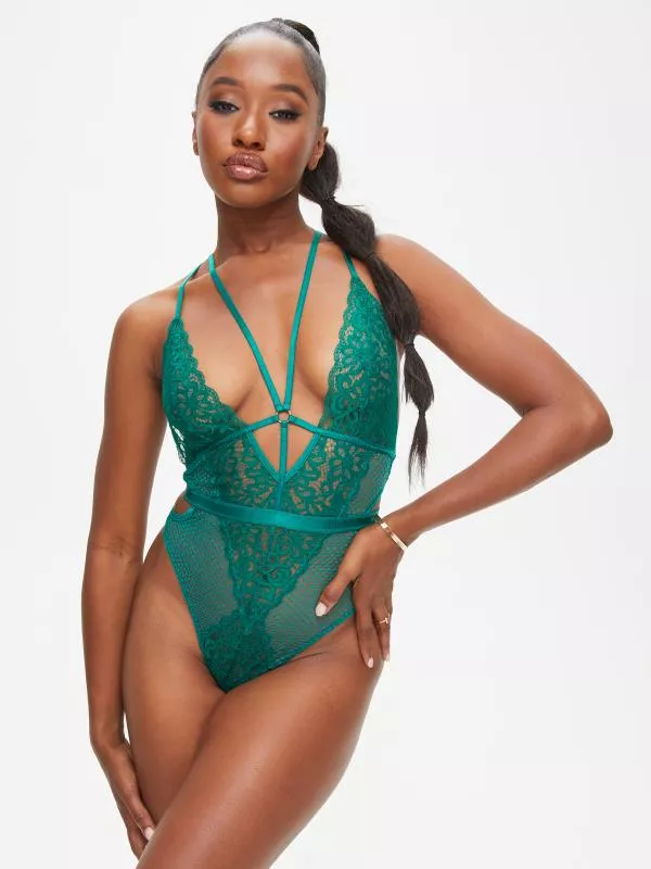 Body sin entrepierna de The Obsession - Verde alpino