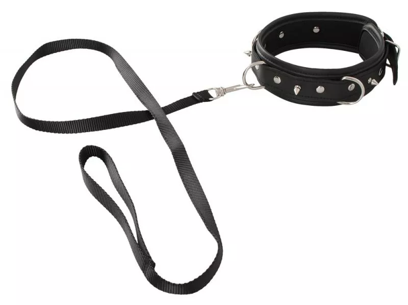 Collar 100 % vegano con correa