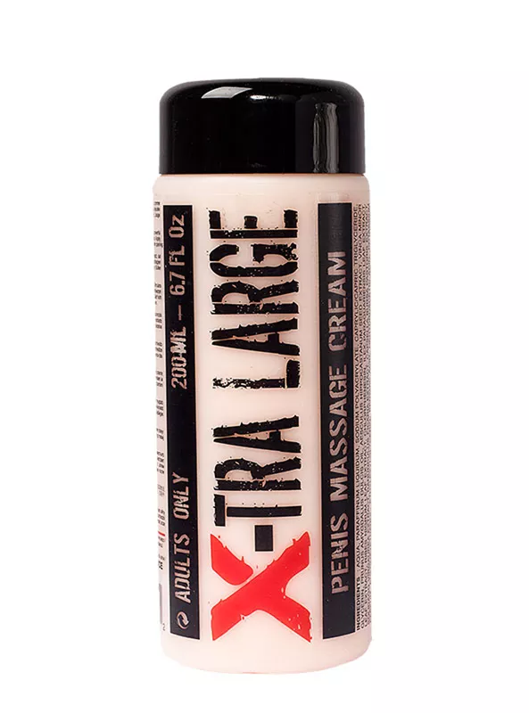 X Crema para masaje de pene grande