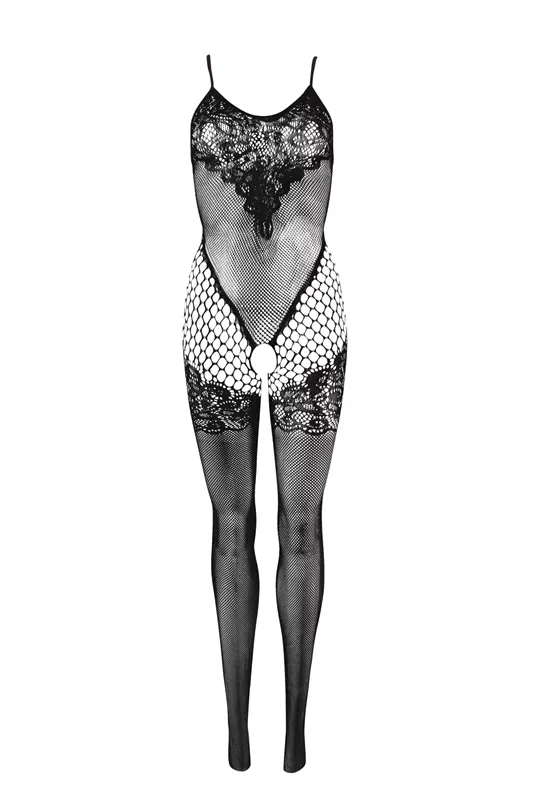 Catsuit Mesh con entrepierna abierta