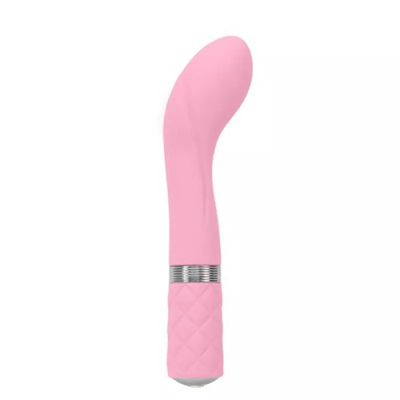 Vibrador del punto G Sassy blando con voz - Rosa