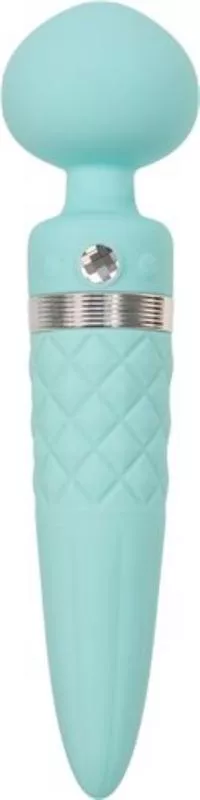 Pillow Talk - Vibrador doble Sultry - Turquesa