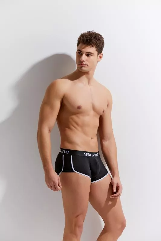 Calzoncillos tipo bóxer deportivos negros