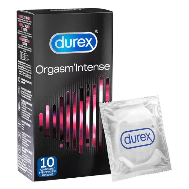 Comprar Condones Orgasmos Intensos Durex - 10 Condones