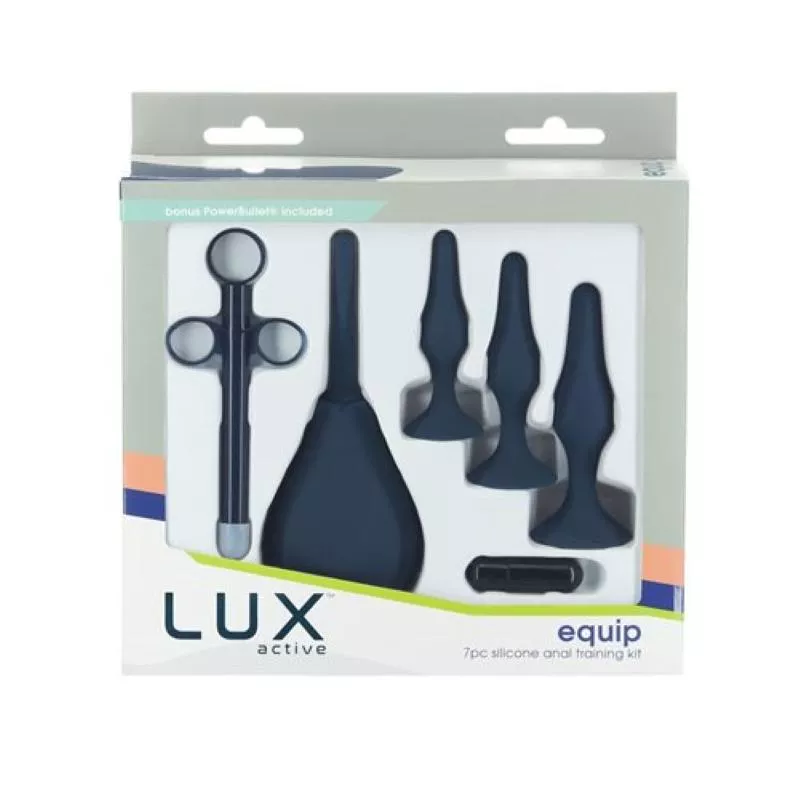BMS - Conjunto de entrenamiento anal de silicona activa Lux