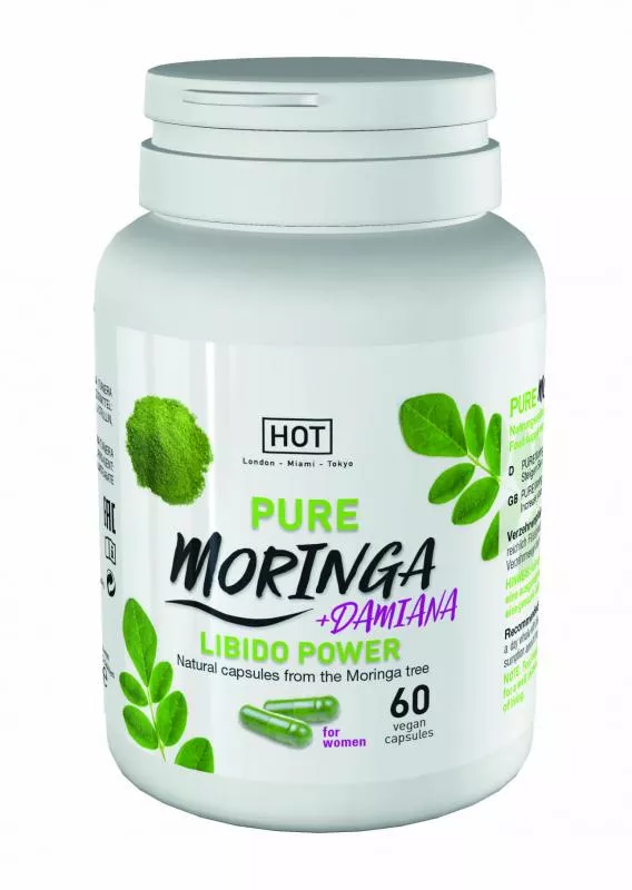 HOT BIO - Cápsulas de moringa Woman Power - 60 unidades