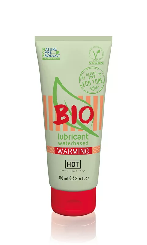 HOT BIO Warming Lubricante a base de agua - 100 ml