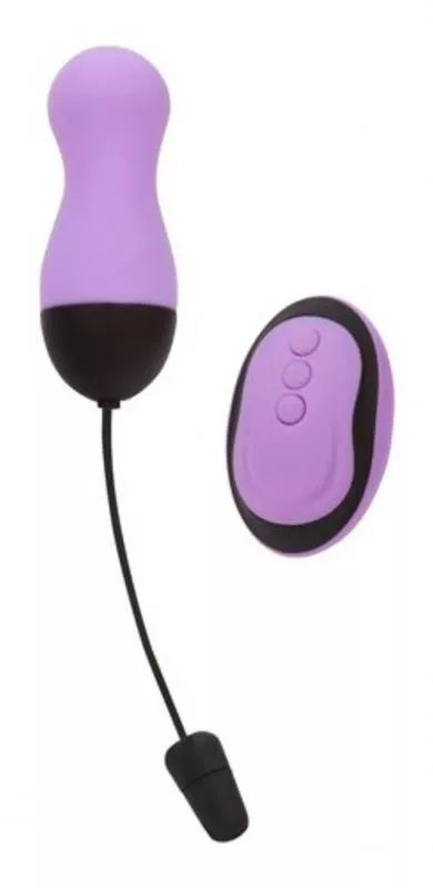 Huevo vibrador con mando a distancia - Violeta