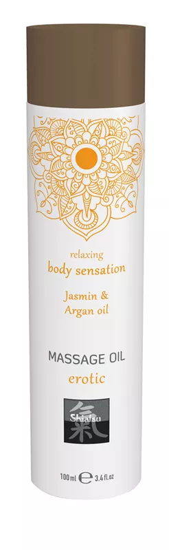 Aceite de masaje erótico - Aceite de jazmín y argán