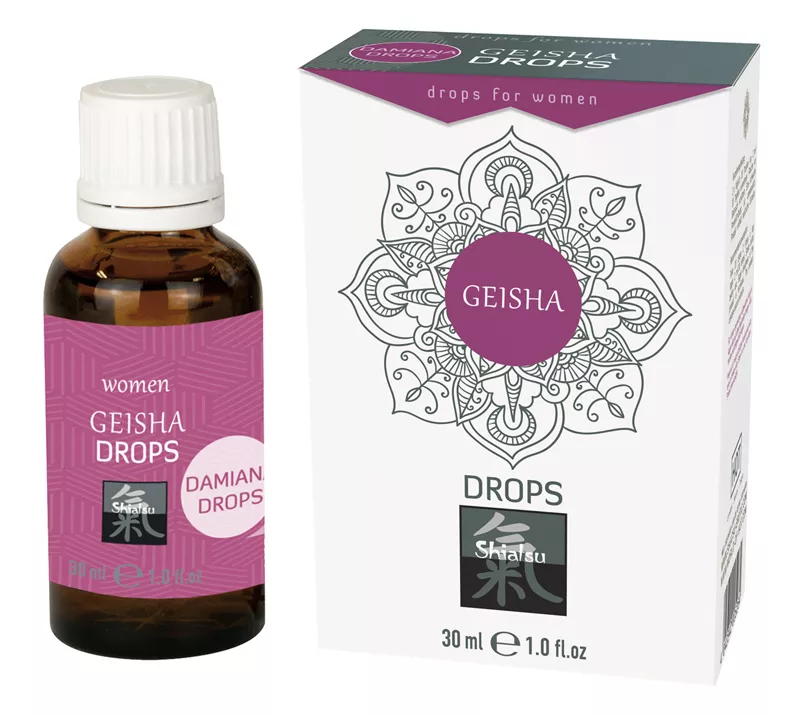 Gotas Geisha - Estimulante