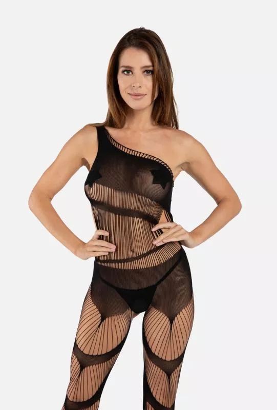 Catsuit Rimes - Negro