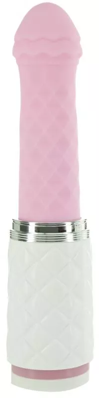Pillow Talk - Vibrador Feisty Thrusting - Rosa