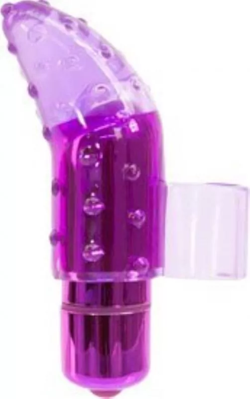 Vibrador De Dedo Juguetón Con Bala - Morado En Oferta Vibrador De Dedo Juguetón Con Bala - Morado