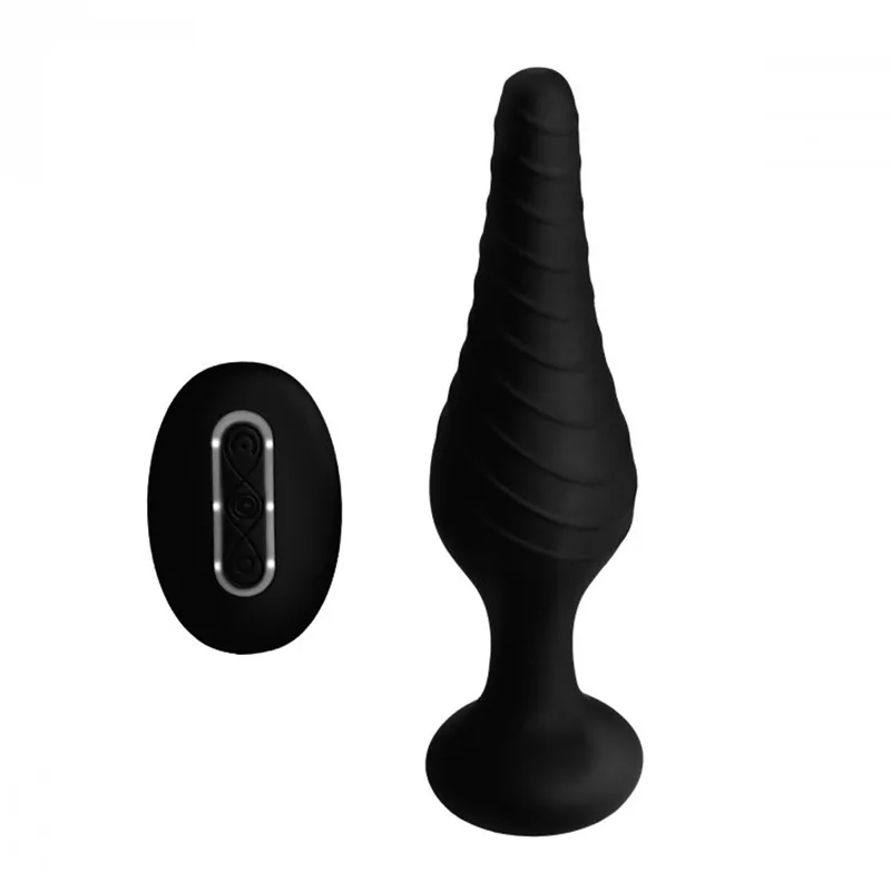 Butt Plug vibrante con control remoto