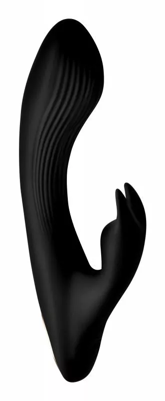 Vibrador flexible con forma de conejo
