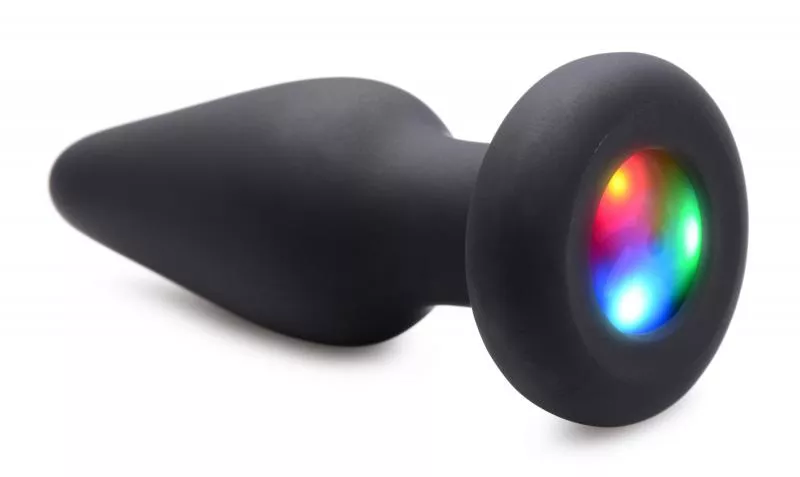 Tapón Anal De Silicona Light-Up - Pequeño En Oferta Tapón Anal De Silicona Light-Up - Pequeño