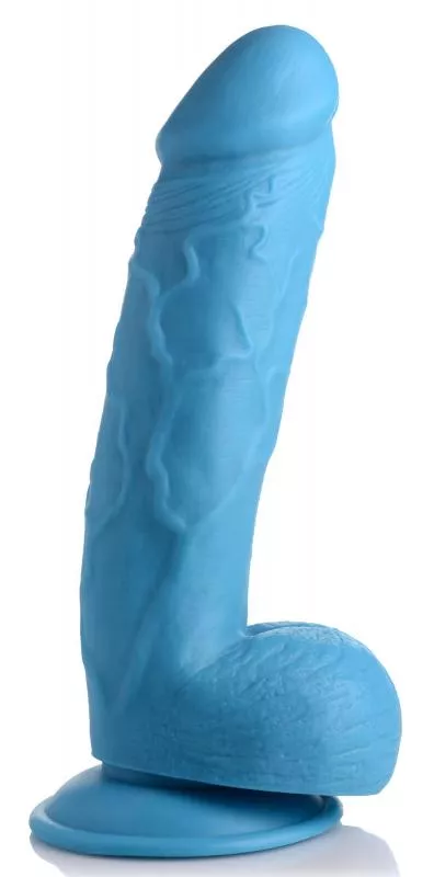 Consolador Poppin 20 cm - Azul