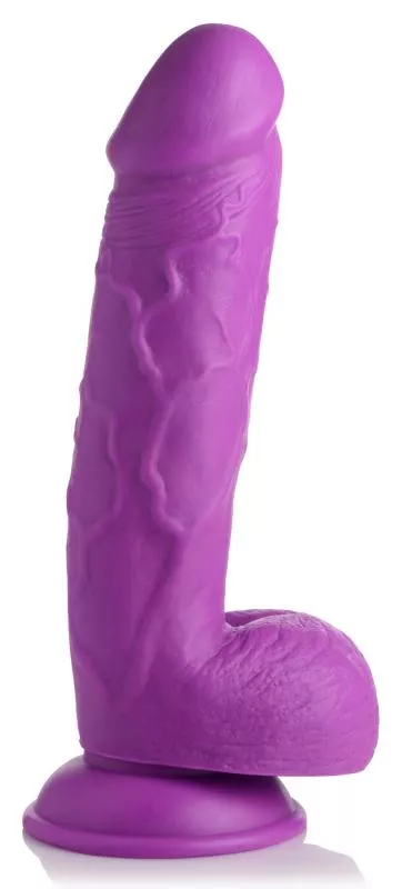 Consolador Poppin 20 cm - Morado