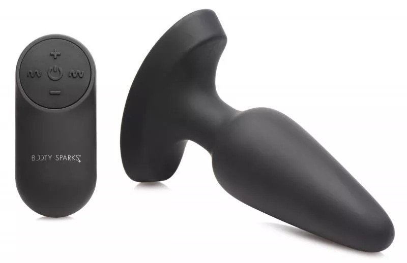 Tapón anal de silicona Laser Heart - Mediano