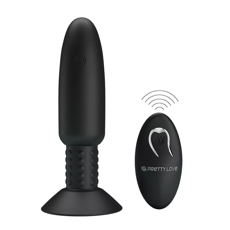 Tapón trasero vibratorio con Cuentas giratorias