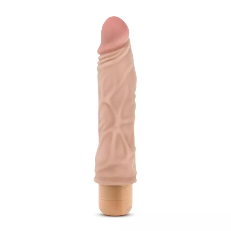 Dr. Skin - Vibrador Cock Vive nº. 10 - Beige