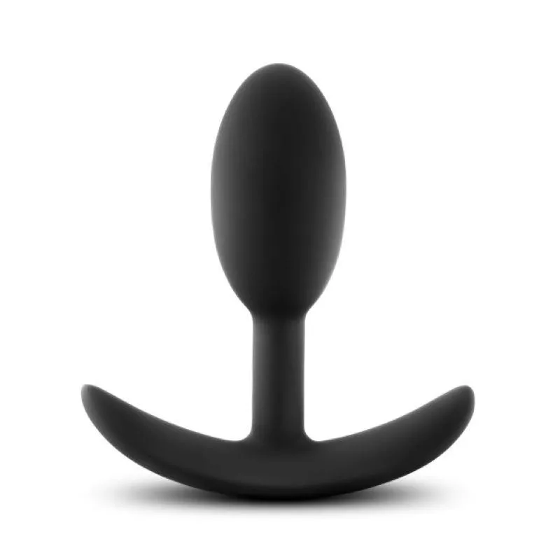 Anal Adventures Platinum - Silicone Vibra Slim Plug - Pequeño