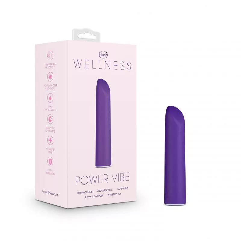 Wellness - Vibrador de bala Power Vibe - Violeta