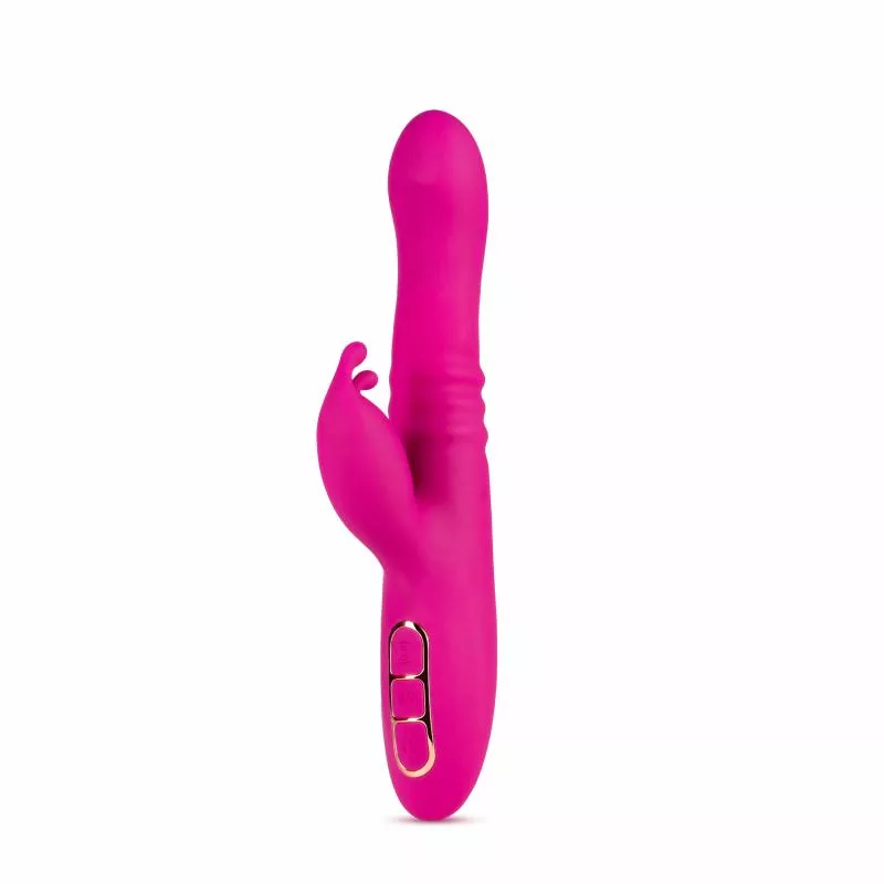 Vibrador conejito Lush Kira - Rosa terciopelo