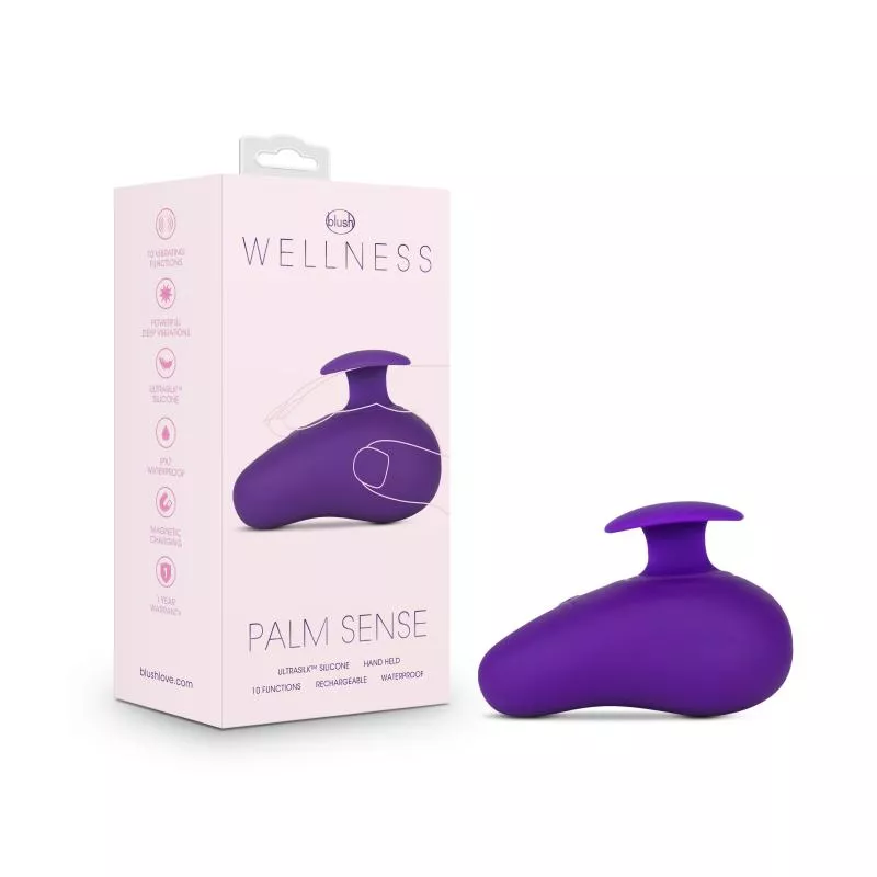 Wellness - Vibrador de clítoris Palm Sense - Violeta