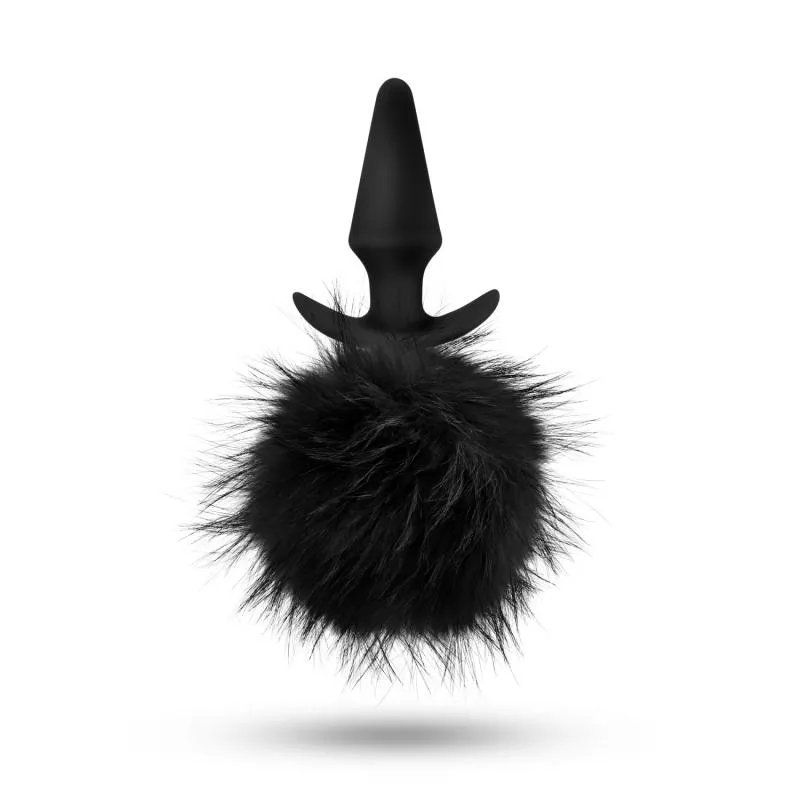 Temptasia - Plug Anal Bunny Tail Porn - Negro En Oferta Temptasia - Plug Anal Bunny Tail Porn - Negro