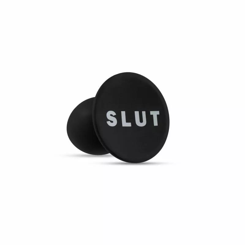 Temptasia - Plug Anal Slut - Negro En Oferta Temptasia - Plug Anal Slut - Negro