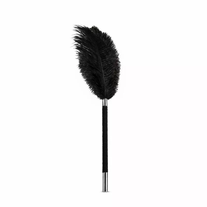 Noir - Estimulador de plumas suaves - Negro