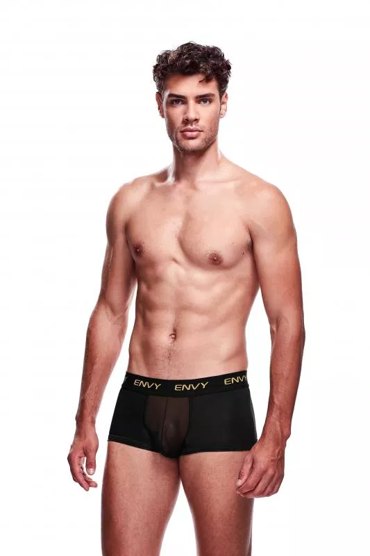 Short Transparente para Caballeros de Envy - Negro