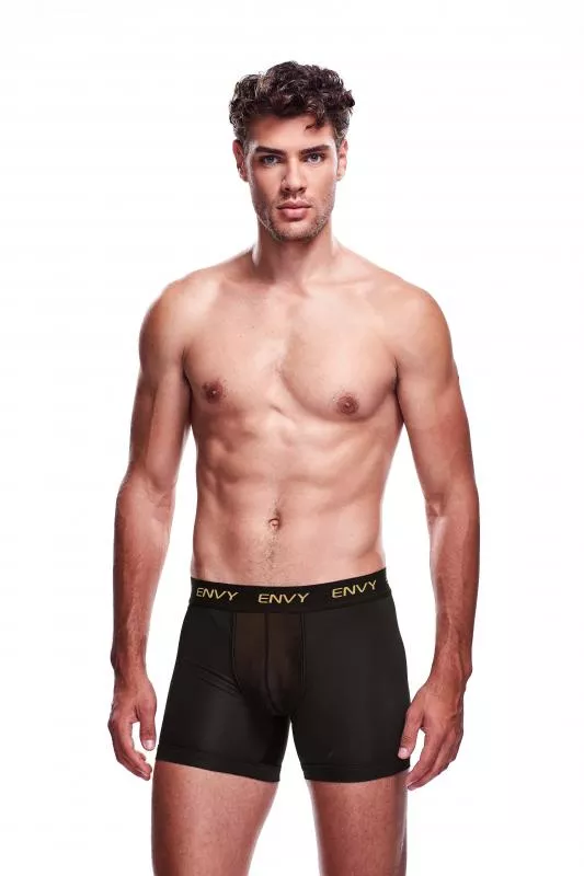Shorts de malla transparentes de Envy
