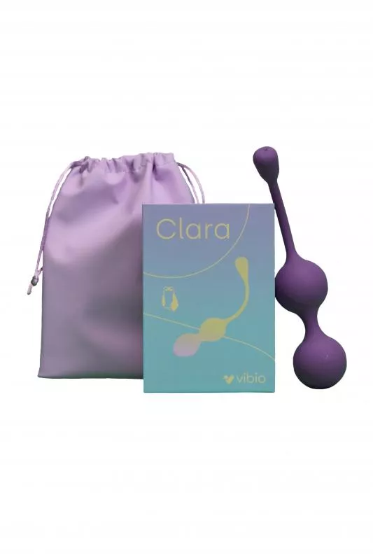 Vibio - Bolas de Kegel vibradoras Clara - Púrpura