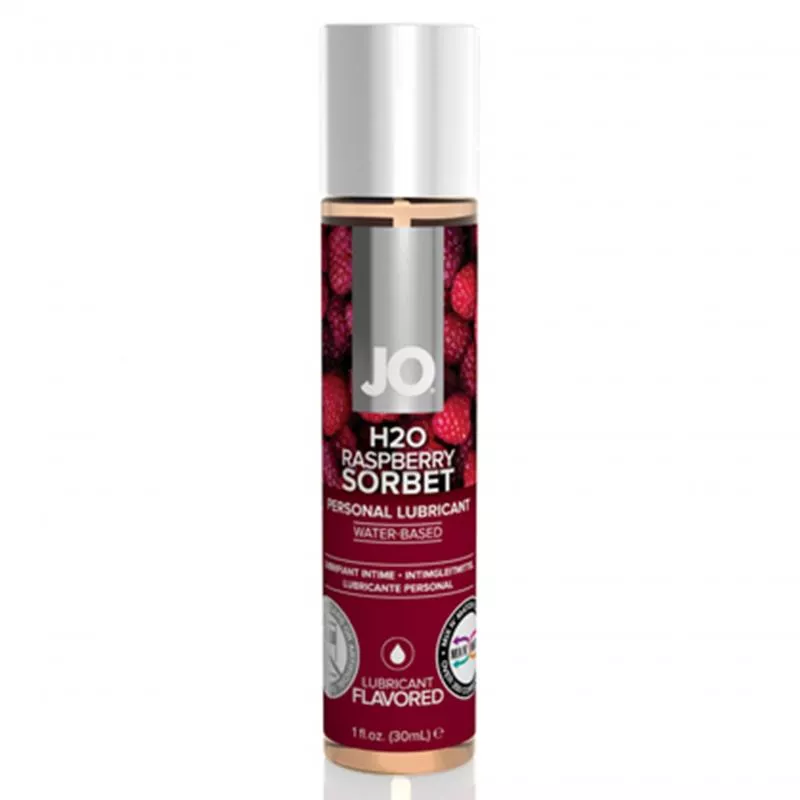 System JO - Lubricante H2O con sabor a frambuesa - 30 ml