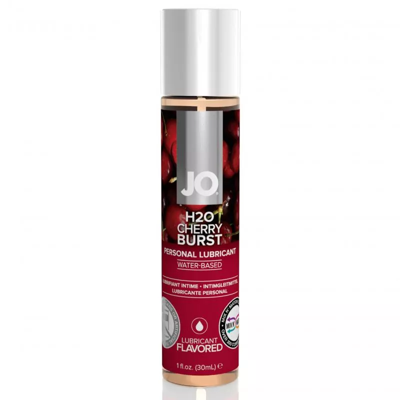 System JO - Lubricante H2O con sabor a cereza - 30 ml