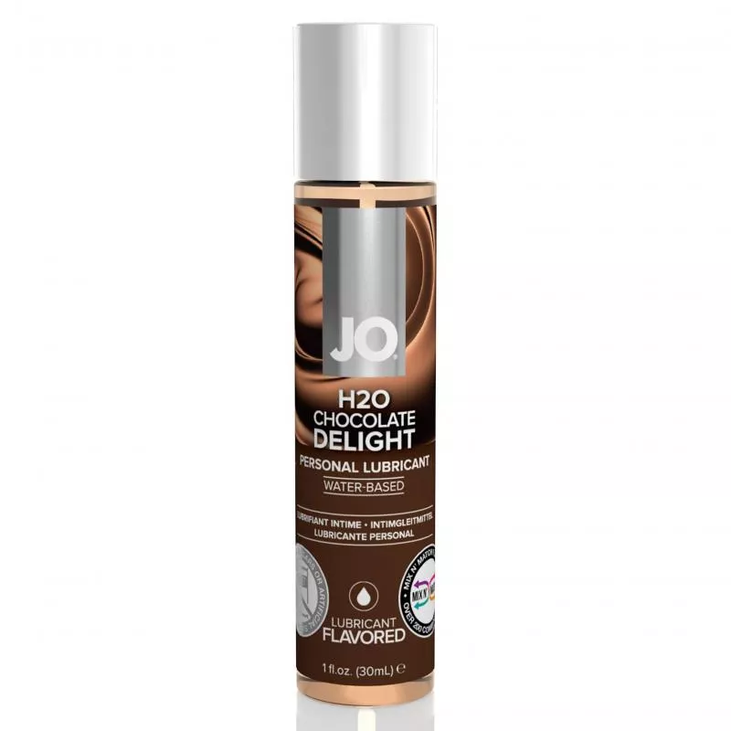 System JO - Lubricante H2O con sabor a chocolate - 30 ml