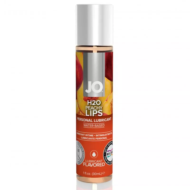 System JO - Lubricante H2O con sabor a melocotón - 30 ml