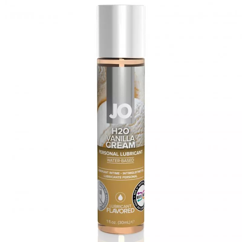 System JO - Lubricante H2O con sabor a vainilla - 30 ml