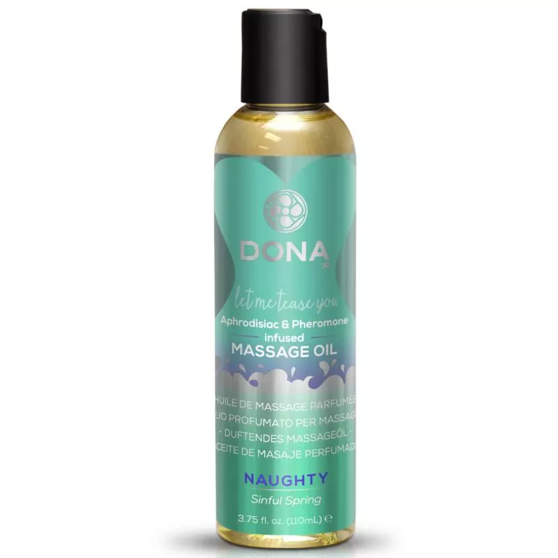 Dona - Aceite aromático para masajes Naughty Sinful Spring - 110 ml