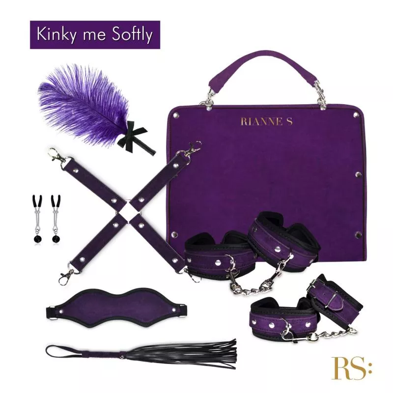 Rs - Soiree - Kit De Sado Kinky Me Softly - Morado En Oferta Rs - Soiree - Kit De Sado Kinky Me Softly - Morado