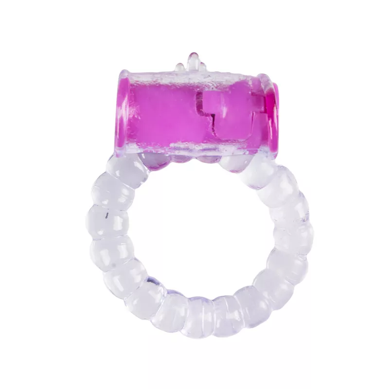 Anillo vibratorio para pene - Morado