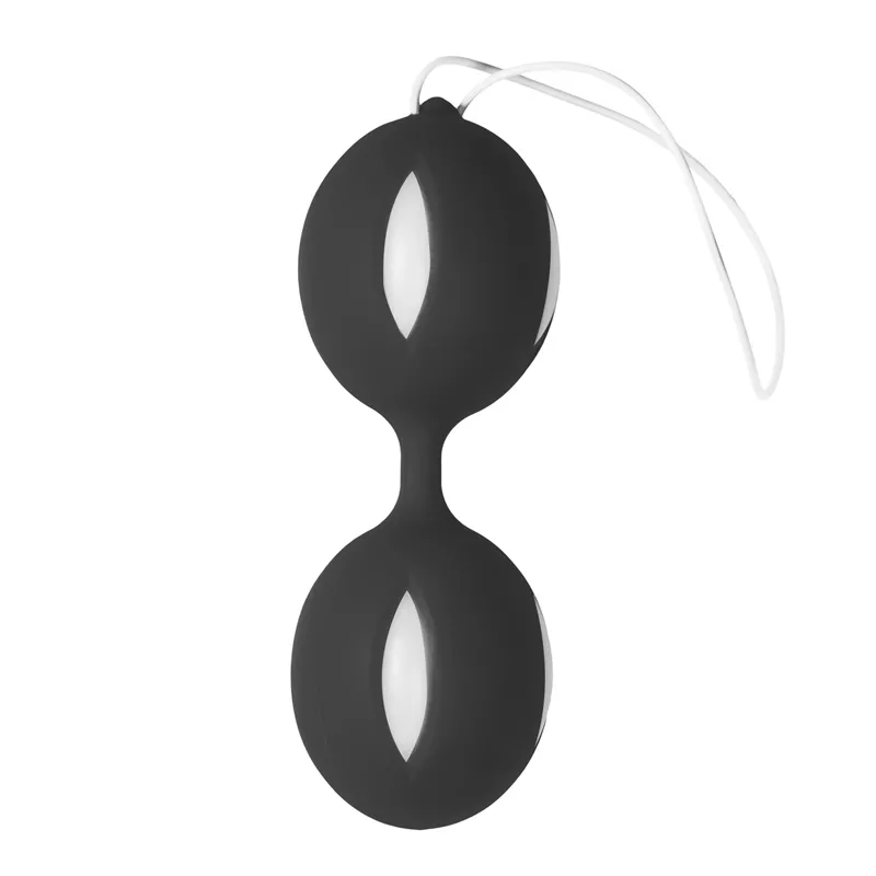 Wiggle Duo Kegel Ball - Black / White